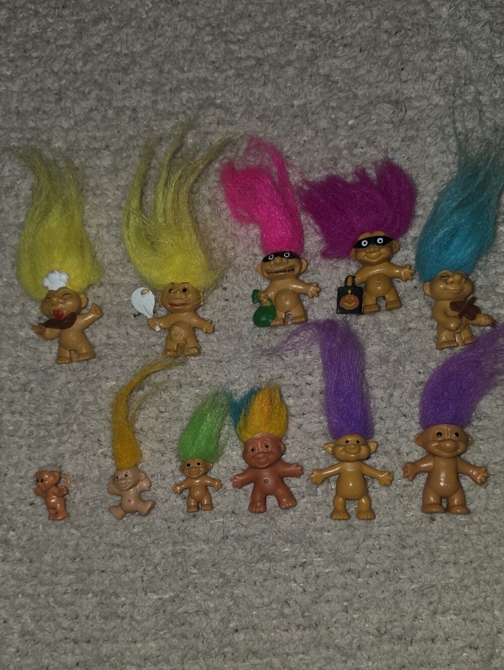 Vintage 90s Troll Dolls Collection